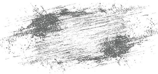 Grey distressed brush strokes on white background grunge texture