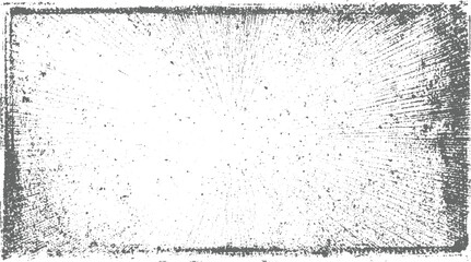 Distressed grunge frame with speckles and streaks border texture