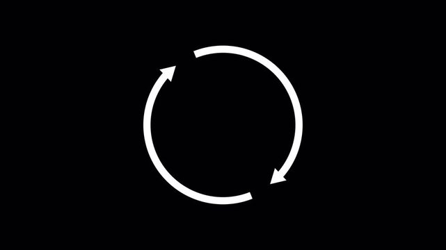 Reload Refresh Icon &ndash; Animation Alpha Loop