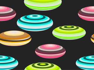 seamless background with circles