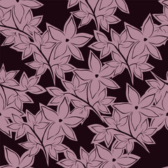 Fototapeta premium seamless floral pattern