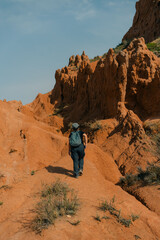  Fairytale canyon Skazka in Kyrgyzstan