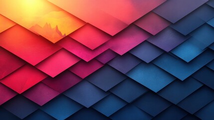 Colorful Layered Abstract Background Design for Modern Digital Art