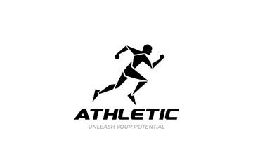 Minimal Athletic Logo Design for Sports, Fitness, and Active Lifestyle Branding