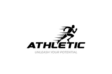 Minimal Athletic Logo Design for Sports, Fitness, and Active Lifestyle Branding