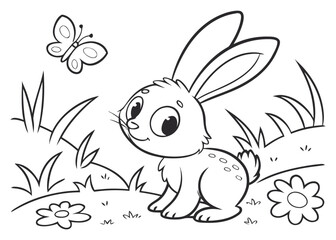 rabbit vector
