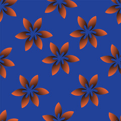 Exotic hand drawn flowers, seamless patterns with floral for fabric, textiles, clothing, wrapping paper, cover, banner, home decor, abstract backgrounds