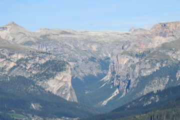 The peak stands far and proud, etched against the vastness of the land