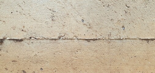 A Rough Concrete Wall Texture with a Crack