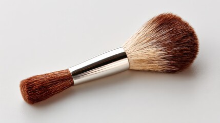 Professional makeup brush on clean surface ideal for beauty and cosmetic products