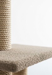 猫用タワー、一部クローズアップ撮影、室内