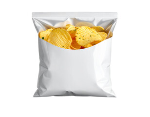 potato chips in a bag