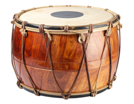 snare drum isolated on white