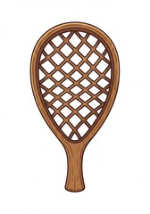 ラケット イラスト 白背景 スポーツ用品 用具