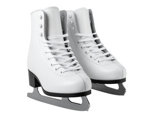 ice skate isolated on white