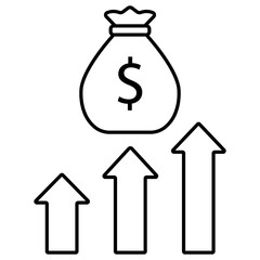 Total Revenue Icon, Maximizing Total Revenue, Strategies for Sustainable Growth, Driving Business Success with Revenue, Total Revenue as a Key Indicator