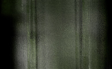 両端に黒の影、こけが生えた少し緑がかったの色の石、セメントの壁のようなデザインの背景、壁紙、テクスチャ