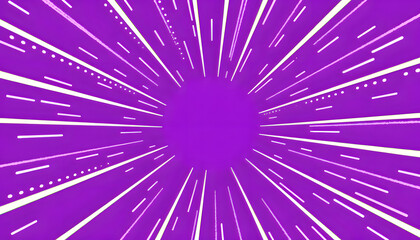 Obraz premium Abstract purple burst background with radial lines