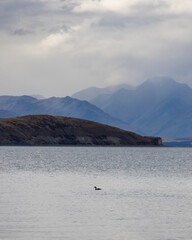 Lake Tekapo in the Southern Alps of New Zealand