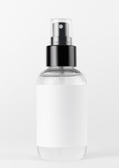 cosmetic bottle mockup beauty product design 
