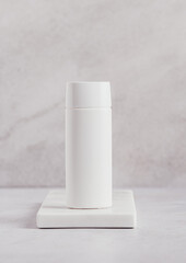 cosmetic bottle mockup beauty product design 
