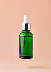cosmetic bottle mockup beauty product design 
