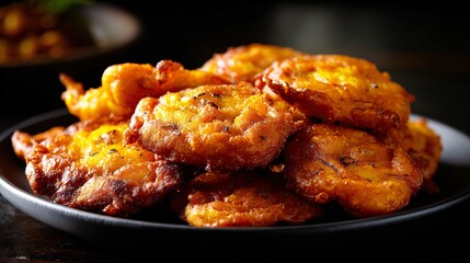 Peruvian picarones pumpkin fritters, moody street food vibe