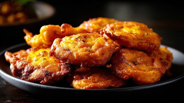 Peruvian picarones pumpkin fritters, moody street food vibe