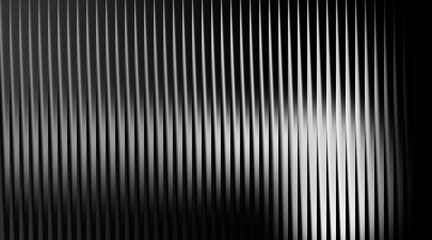 Obraz premium Monochrome abstract vertical ribbed texture background