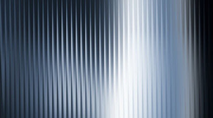 Obraz premium Abstract vertical ribbed texture with blue and gray tones