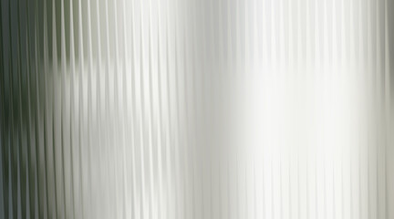 Fototapeta premium Abstract metallic and white vertical lines pattern
