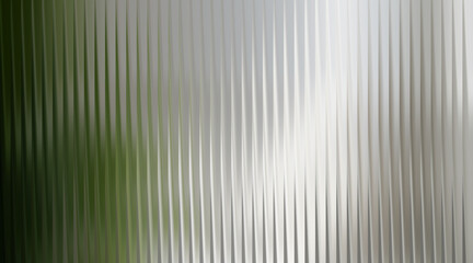 Fototapeta premium Green and silver abstract vertical lines with light effect
