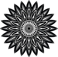 Abstract geometric shapes dynamic composition modern art background isolated on transparent background