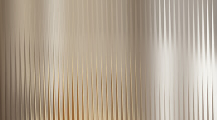 Fototapeta premium Softly lit abstract background with vertical ribbed texture and bokeh