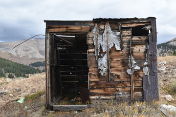 Abandoned mining structure
