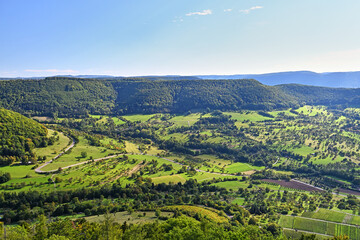 Die Schw&auml;bische Alb bei Neuffen