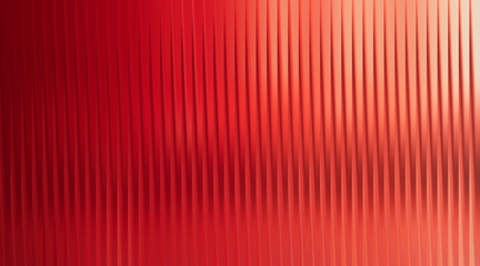 Vibrant red abstract background with vertical lines