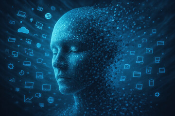 Artificial intelligence brain connecting global data network