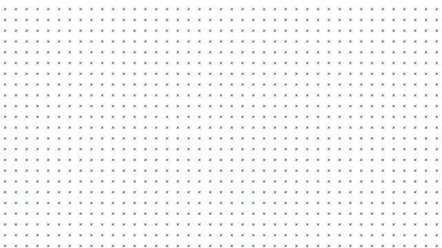 small repeat spinning navy blue plus crosses on a white background artistic background creative texture element overlay continuous repeat animated motion backdrop overlay 4K