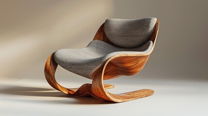 Modern ergonomic chair designed for comfort and aesthetic value