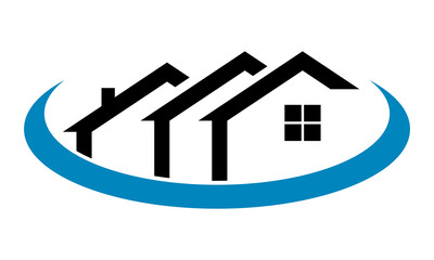 residential building icon vector design