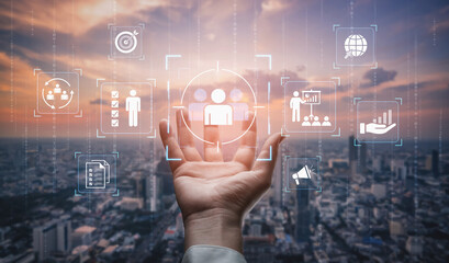 A concept of a unified business strategy. This involves identifying a target audience for marketing...