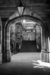 Archway in Black and White