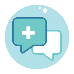 Obraz premium first aid icon