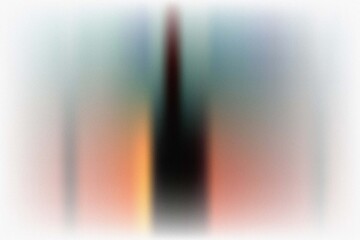 Soft Blue and Orange Abstract Gradient Blur Background