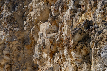 Plateau Rhyolite - Upper Basin Member. Grand View, Grand Canyon of the Yellowstone North Rim Drive. Yellowstone National Park , Wyoming. 