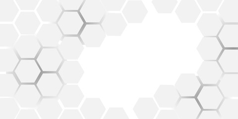 Abstract hexagonal geometric pattern vector background with honeycomb texture design for technology illustration or wallpaper. concept, 3d, cell, football, soccer, plastic, light, ball