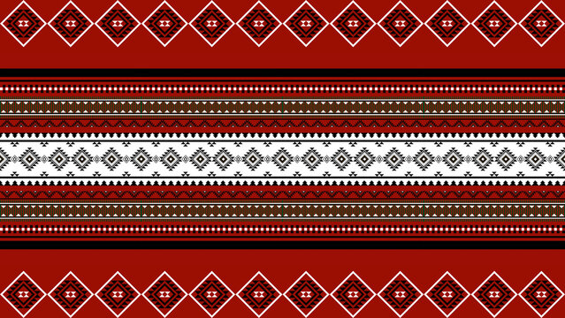 traditional Al Sadu heritage pattern design