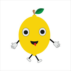 Cartoon lemon
