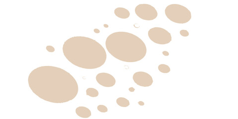 A seamless vector pattern illustration of cat paw prints and chocolate candy on white with brown dots for a sweet design